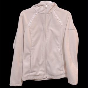 Small Columbia Full-Zip Fleece Jacket w/ Hood